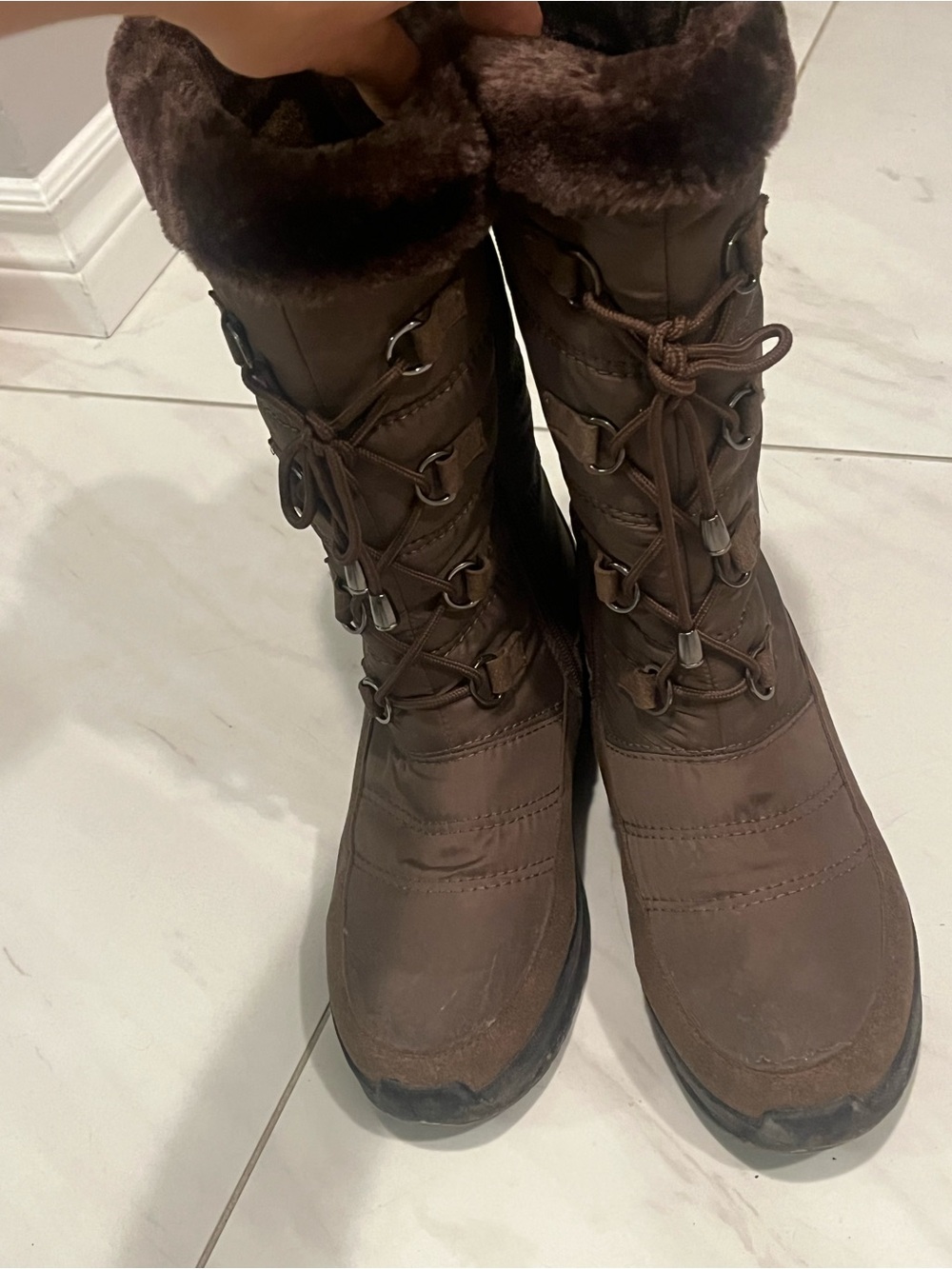Women's Brown Winter Boots